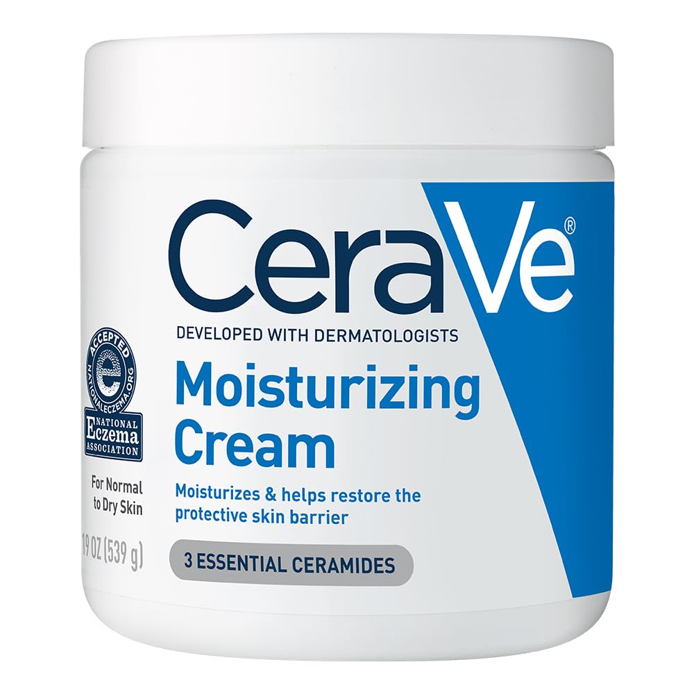 CeraVe Moisturizing Cream. Face Body Moisturizer. Normal to Dry Skin. 8 Fl Oz