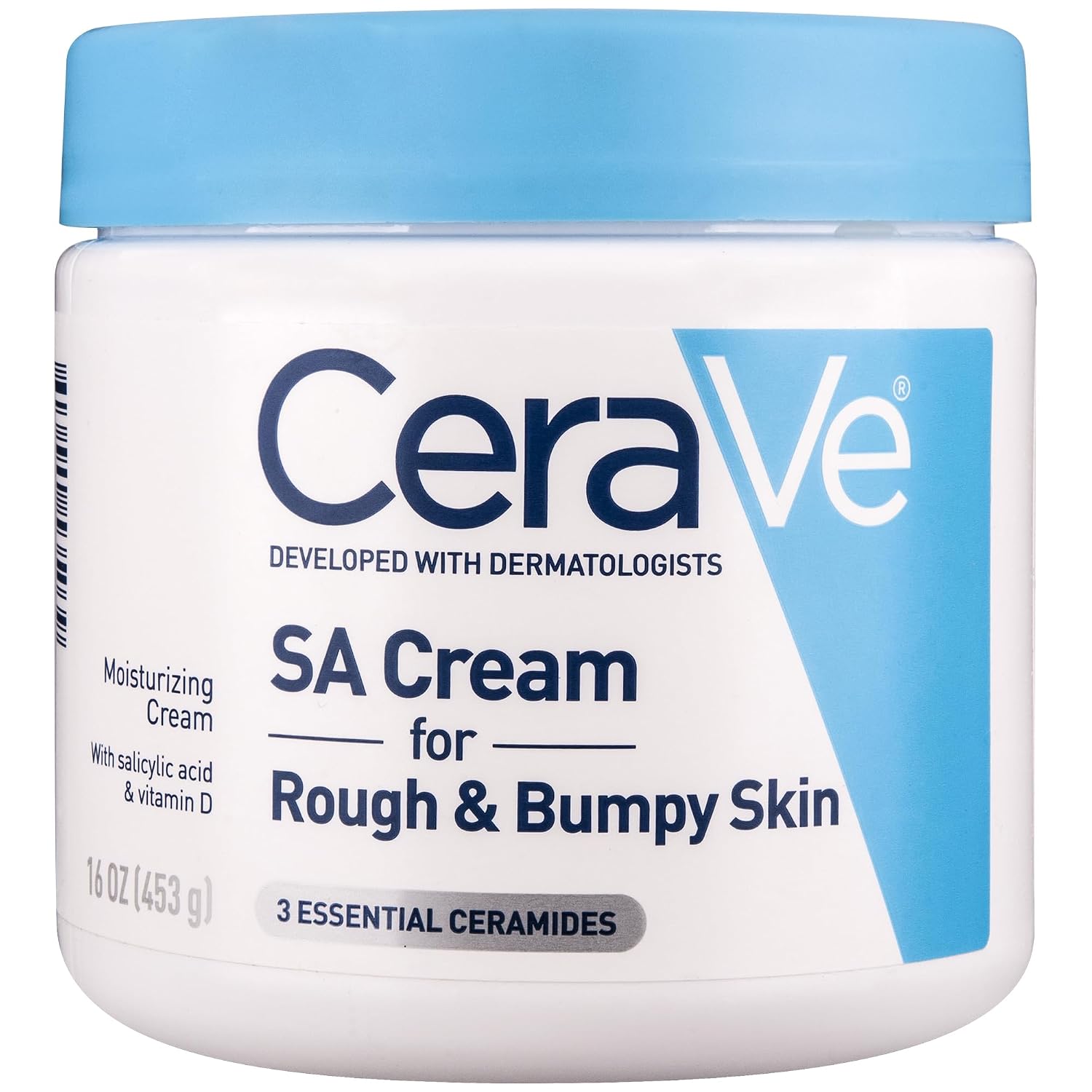 CeraVe SA Moisturizing Cream. Exfoliates and Softens Rough Skin. 12oz | Skin Care. Smooths Rough Skin with Salicylic Acid. Lactic Acid. Hyaluronic Acid. Niacinamide Fragrance-Free & Allergy Tested