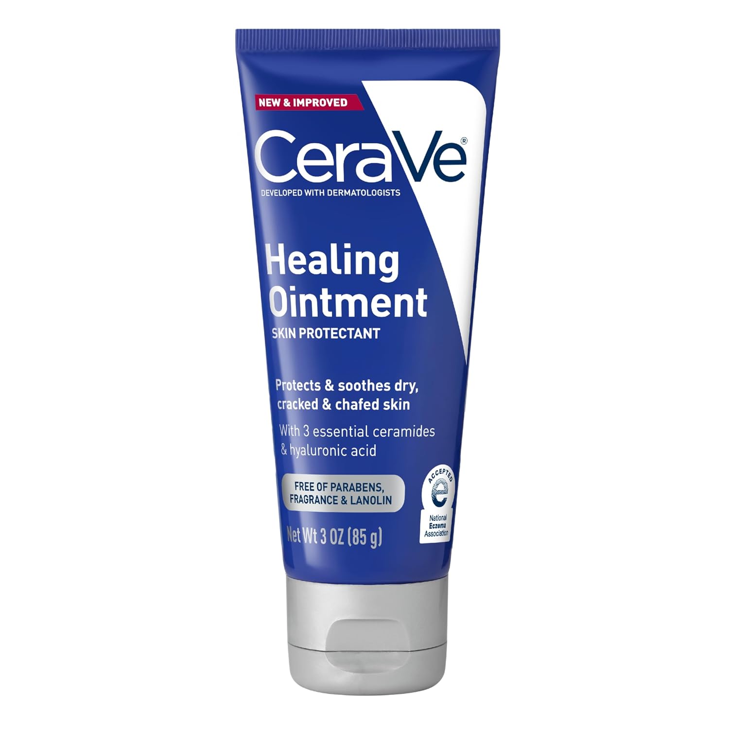 CeraVe Healing Ointment. Hyaluronic Acid Skin Protectant for Dry Skin. 5oz | Barrier Cream. Skin Care for Face & Body. Skin Barrier Repair with Ceramides & Petrolatum. Fragrance Free. Lanolin Free