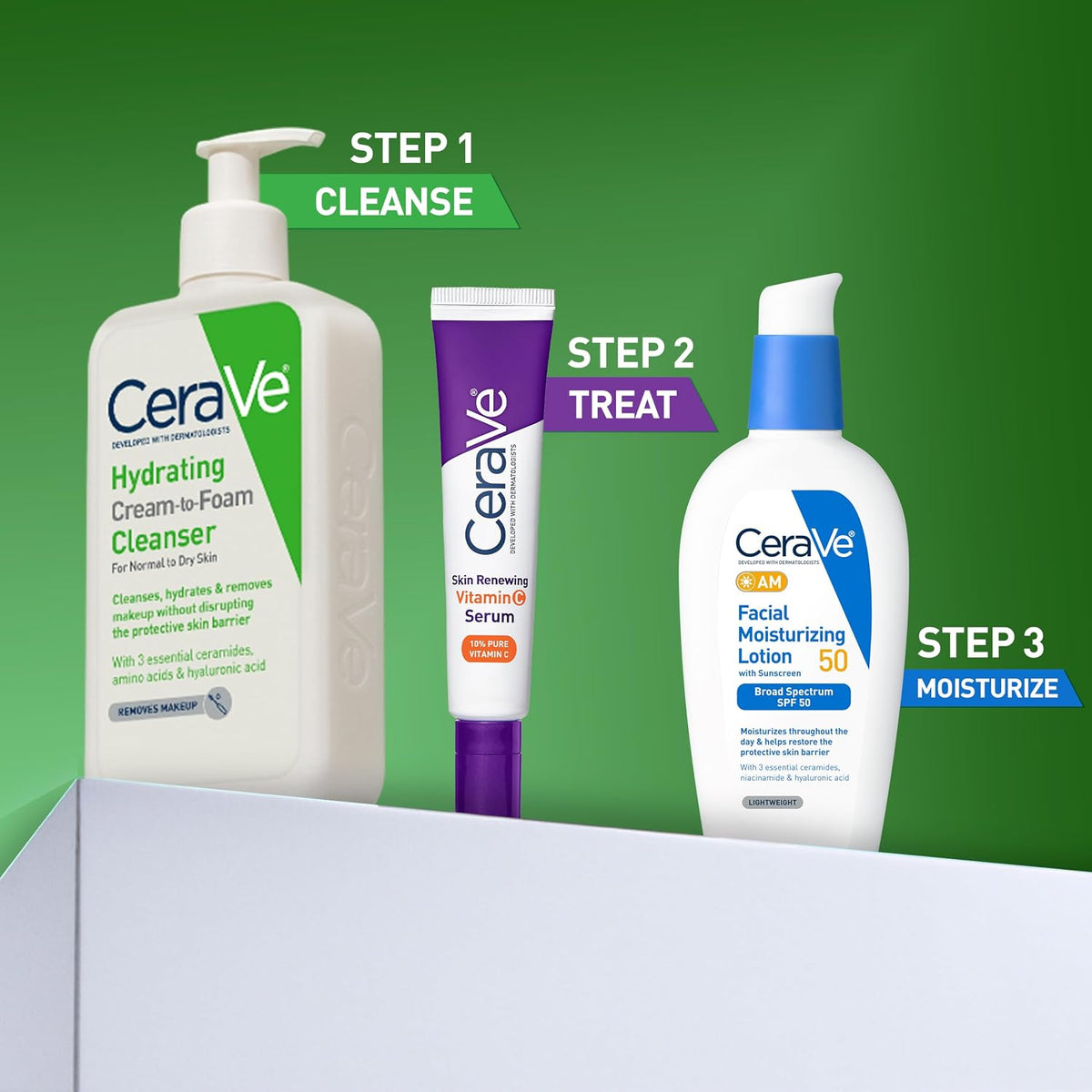 CeraVe Hydrating Cream To Foam Cleanser. Face Wash for Dry Skin. 19oz | Skin Care with Hyaluronic Acid. Makeup Remover. Facial Cleanser. Fragrance-Free. Non-Comedogenic. For Normal To Dry Skin