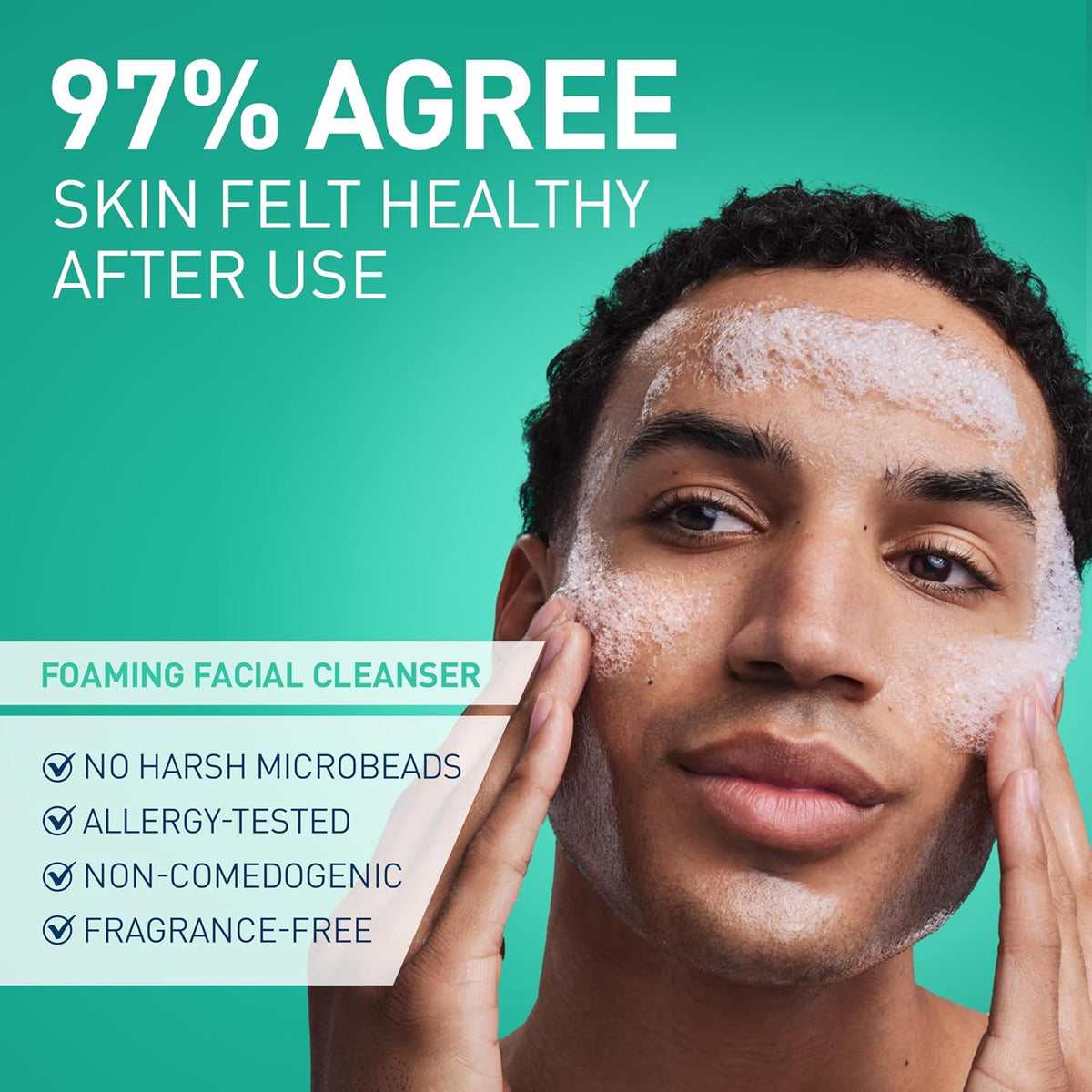 CeraVe Foaming Facial Cleanser. Face Wash for Oily Skin. 12fl oz | Cleanses Oily Skin without Stripping. with Hyaluronic Acid and Niacinamide In a Fragrance-Free Formula For Daily Cleansing