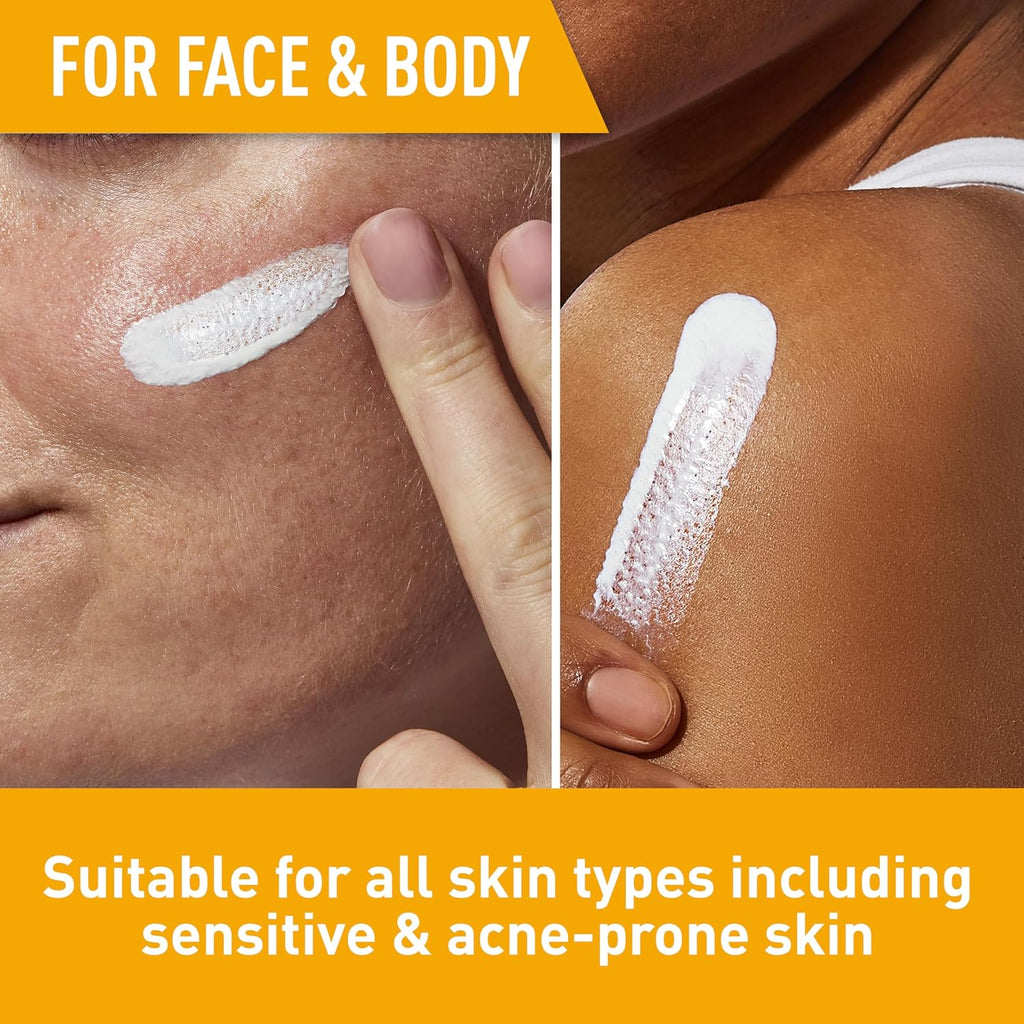 CeraVe Hydrating Sheer Sunscreen with SPF 30 for Face and Body.Mineral&Chemical Sunscreen for Men&Women with Zinc Oxide.Hyaluronic Acid and Ceramides.Paraben-Free + Fragrance-Free.5 Ounces.(Pack of 2)